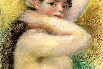 Nude Arranging Her Hair