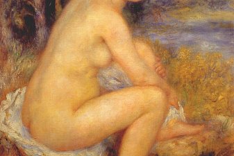 Nude in a landscape