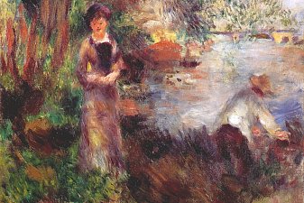 On the banks of the Seine at agenteuil
