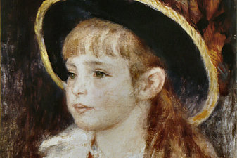 Jeanne Henriot (Fillette with blue hat)