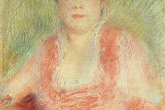 Portrait in a Pink Dress