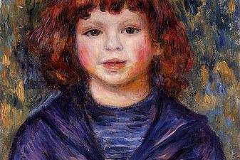 Portrait of Pierre Renoir in a Sailor Suit