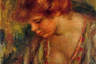 Profile of Andre Leaning Over