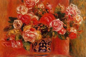 Roses in a Vase