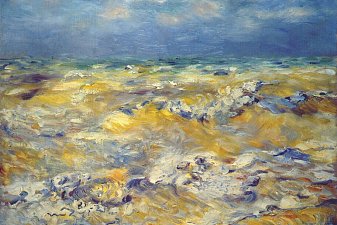 Seascape near berneval