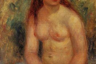 Seated Young Woman, Nude