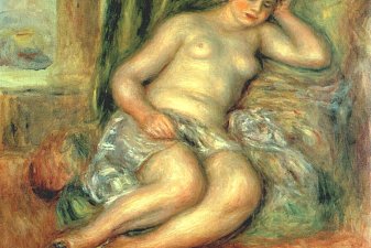 Sleeping Odalisque (Odalisque with Babouches)
