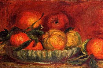 Still Life with Apples and Oranges