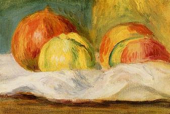 Still Life with Apples and Pomegranates