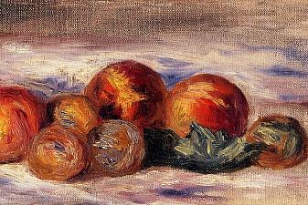 Still Life with Peaches