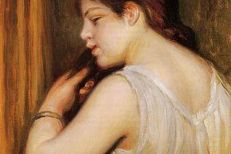 The Coiffure (Young Girl Combing Her Hair)
