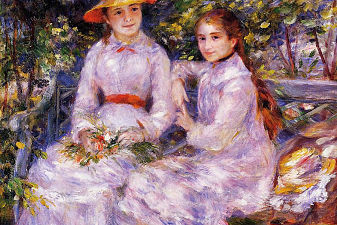 The Daughters of Paul Durand Ruel (Marie Theresa and Jeanne)