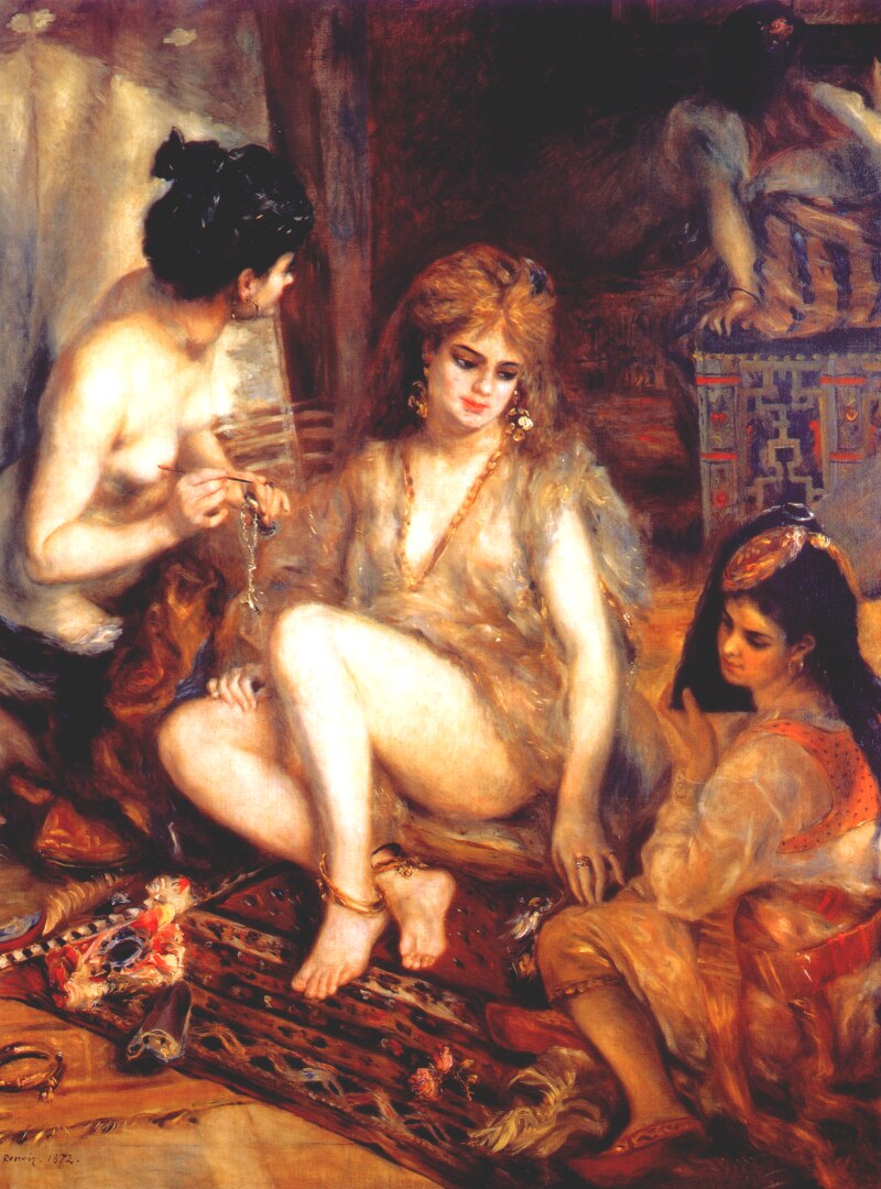 The Harem (Parisian Women Dressed as Algerians) 