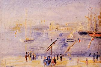 The Old Port of Marseille, People and Boats