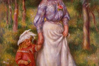 The Promenade (Julienne Dubanc and Adrienne)