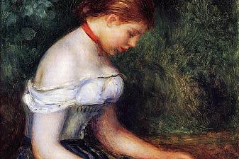 The Reader (Seated Young Woman)