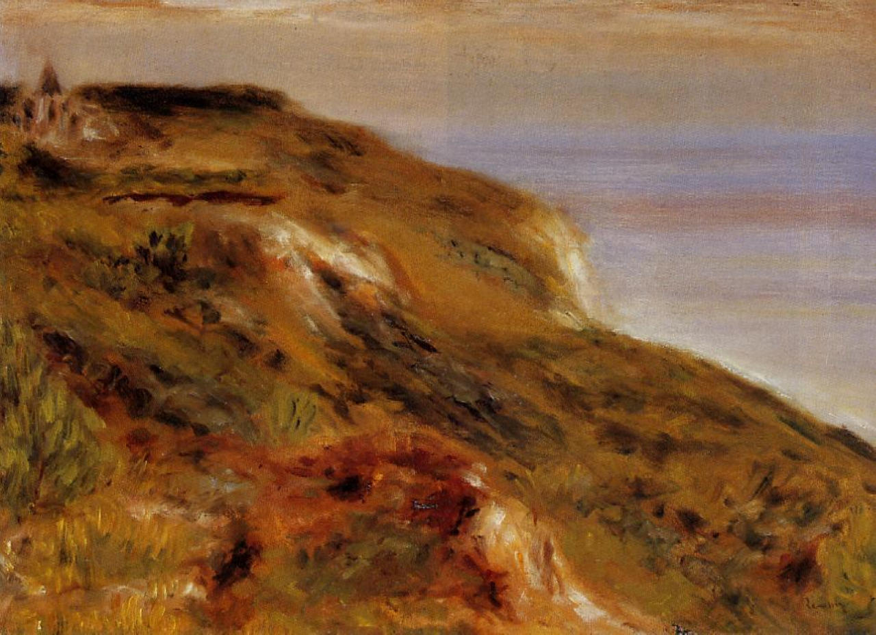 The Varangeville Church and the Cliffs 