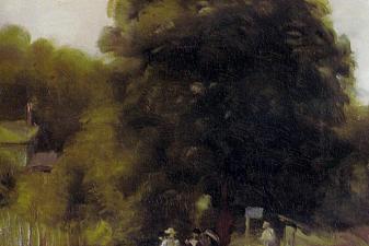 Two Figures in a Landscape