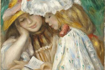 Two Girls Reading