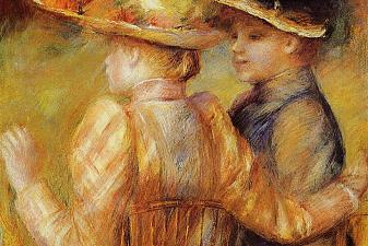 Two Women in a Garden