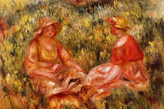 Two Women in the Grass