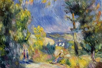 View Close to Antibes