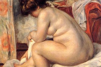 Woman After Bathing