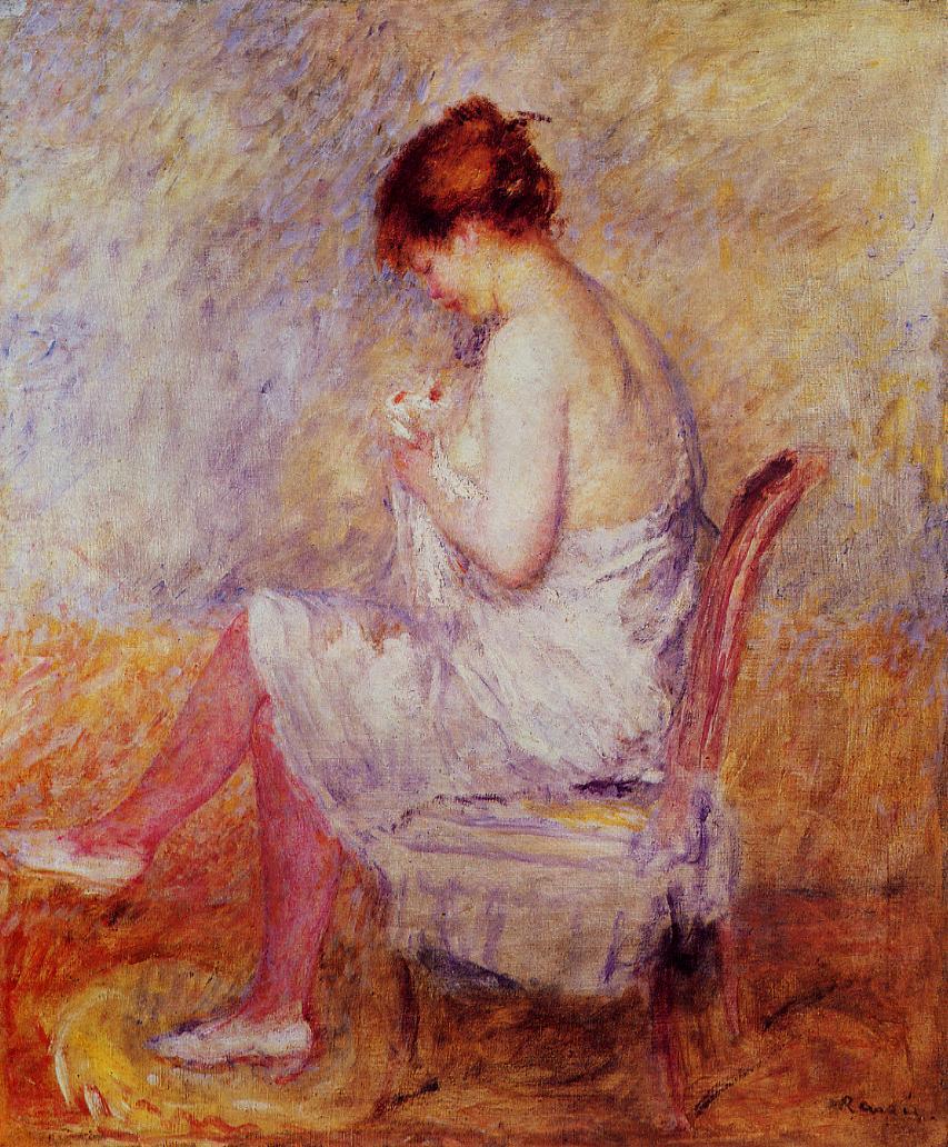 Woman in a Chemise 