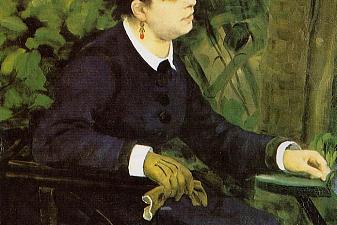 Woman in a Garden (Woman with a Seagull)