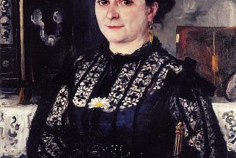 Woman in a Lace Blouse