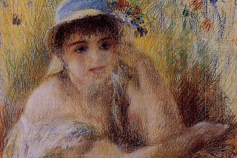 Woman in a Straw Hat