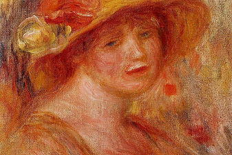 Woman in a Straw Hat