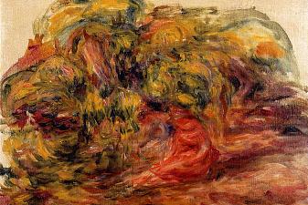 Woman in the Garden at Collettes