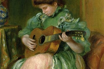 Woman with a Guitar