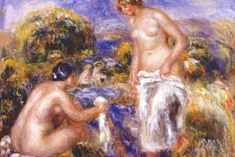 Women bathing