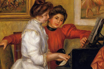 Young Girls at the Piano