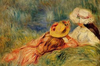 Young Girls by the Water