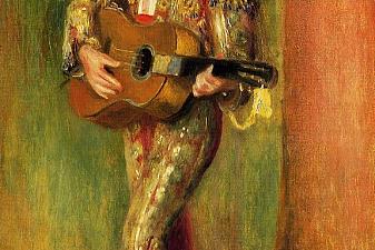 Young Guitarist Standing