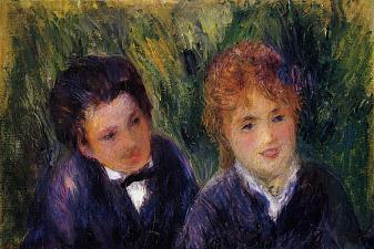 Young Man and Young Woman