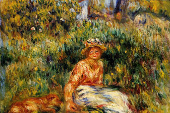 Young Woman in a Garden