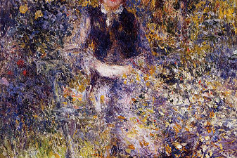 Young Woman on a Bench