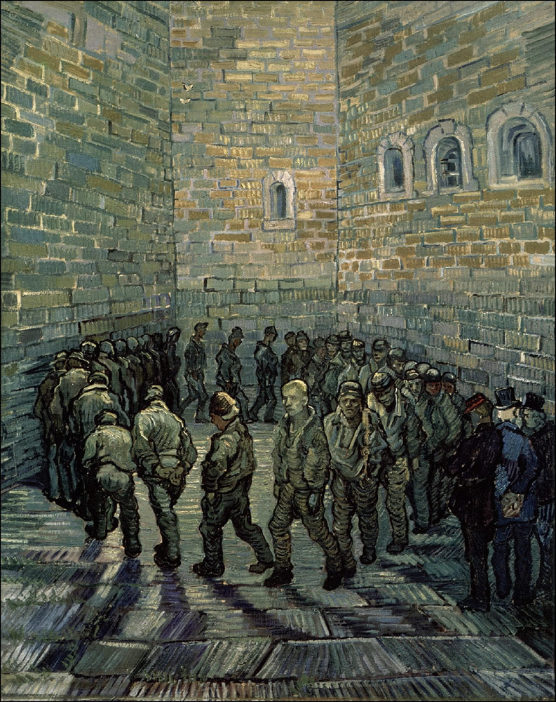 Prisoners Exercising (Prisoners Round) 囚犯操练（绕圈的囚犯）