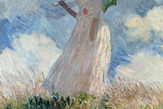 Woman with a Parasol(Facing Left)