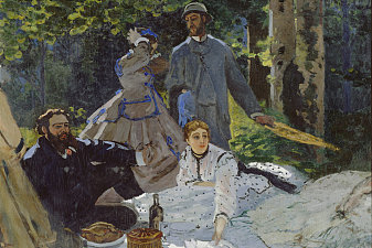 Lunch on the Grass (central panel)