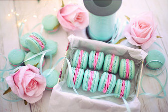 Macarons Cookies Easter