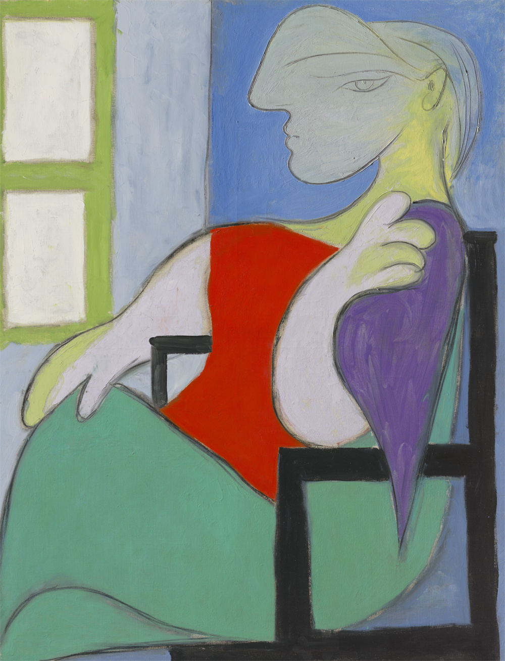 Femme assise près d'une fenêtre (Marie-Thérèse) 坐在窗边的女子(玛丽·特雷斯)