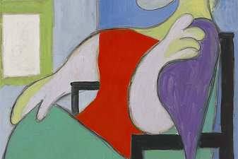 Woman sitting by a window (-Thérèse)