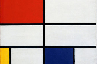 Composition C (No.III) with Red, Yellow and Blue
