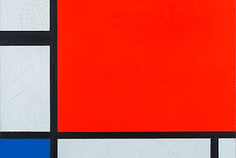 Composition with Red, Blue and Yellow