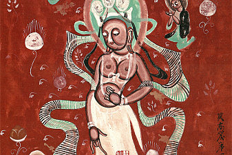 敦煌莫高窟272窟 胁侍菩萨 北凉